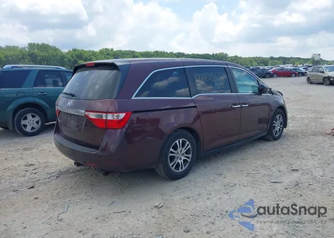2012 Honda Odyssey Ex-L z USA, uszkodzony, nr VIN 5FNRL5H61CB084601